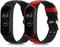 kwmobile Pulsera compatible con Xiaomi Mi Band 4 correa - 2x Correas de silicona flexible - Tamaño ajustable