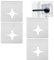 UFURMATE Stainless Steel Door Knobs Fixing Plates Self Adhesive Doorknobs Repair Plates Brushed Door Handle Fixing Brackets