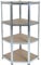 ESTEXO Steckregal Eckregal Lagerregal 160x70x40 cm Werkstattregal Kellerregal Schwerlastregal verzinkt