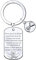 MNBVBV Porte Clef Amoureux Couple Cadeau D'anniversaire Femme Homme Porte-Clés Je T'aime Petite Amie Cadeau Copine