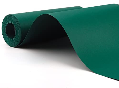 Lainrrew Kraftpapierrolle, recyceltes Kraftpapier-Rolle, Geschenkpapier für Geschenkverpackungen, Verpackungen, Versand, Tischläufer, Bodenbelag, Kunst und Handwerk, 30,5 cm x 30,5 m (Grün)