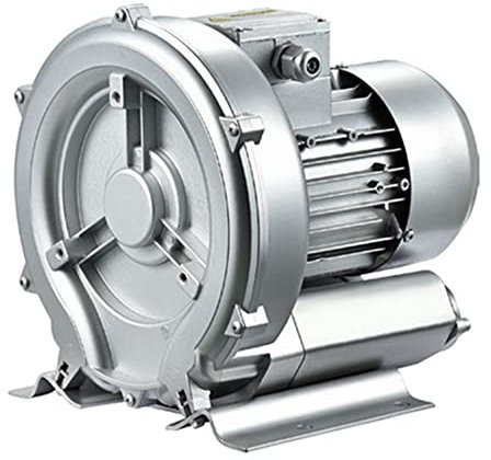 Commercial Air Blower Fan Industrial Extractor Fans Workshop Exhaust Fan 220V Vortex Centrifugal Portable Silent Fish Pond Aerator Pump for Fish Ponds Aquariums Farms Kitchen Bathroom Hydroponics ( Si