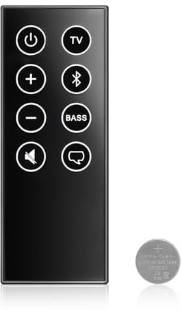 Replacement Speaker/Sound Remote Control fit for Bose Solo 5 10 15 Series II TV Sound System 845194 418775 410376 431974 740928-1120 838309-1100 Solo Soundbar Series II and Bose TV Speaker