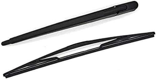 HBZYD Heckscheibe Scheibenwischer Arm & Blatt,Passt für Dacia Sandero 2008-2011 Hinten Wischerarm Scheibenwischer Set