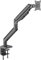 HFTEK - Supporto per monitor ergonomico con molla a gas singola per carichi pesanti fino a 49 pollici, braccio per monitor fino a 20 kg Supporto per schermo Girevole inclinabile e regolabile in altezz