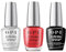 OPI Infinite Shine Long-wear Nail Polish, Gel-Like Nail Varnish with no UV lamp needed, 3-Step System for up to 11 days of vibrant colour, Base Coat & Nail Polish & Top Coat, Cajun Shrimp, 3x 15ml