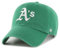 '47 Brand Strapback Cap - CLEAN UP Oakland Athletics Kelly