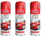 SDMAX All Purpose Red Gloss Spray Paint, Gloss Finish, Suitable for Wood, Metal, Plastic, Glass Surface, Easy and Quick Spraying, for Interior and Exterior Usage, 250ML (3 Pcs)