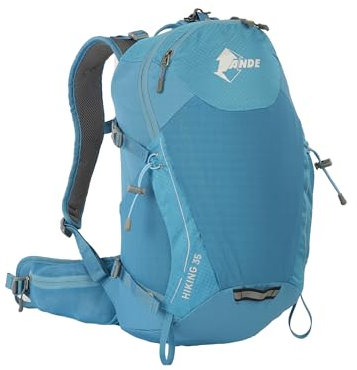 Ande Z30045-0253 HIKING 35LT Zaino sportivo UNISEX PETROLIO Taglia T.U.