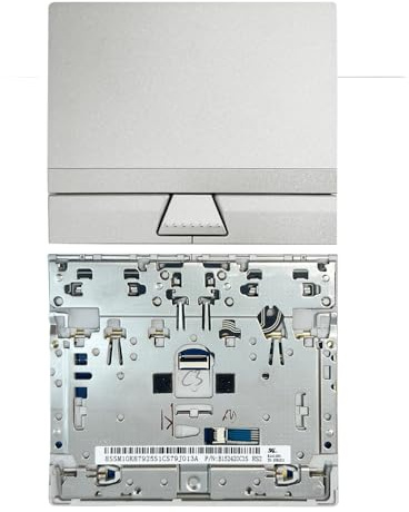 ZAHARA Touchpad für Lenovo ThinkPad Yoga 460 20EL 20EM / Yoga 14 20FY /13 20GJ 20GK, 00UR944 00UR945 01AY501 B152420C3S Trackpad Clickpad Key Mouse Button (Silber)