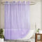 Barossa Design Duschvorhang oder Einlage ohne Haken, transparent, Lavendel, weiches Eva, 10 g, extra strapazierfähig, mit 3 Magneten für Badezimmer, Standardgröße 180,3 x 188 cm, Lavendel
