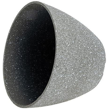 Yardwe Maceta De para Exterior Estilo Moderno Aspecto De Cemento Macetero Grande para Plantas De Interior y Exterior Maceta De Imitación Cemento para Jardín