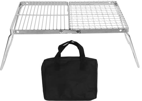 Tragbarer Campinggrill, Klappcampinggrill, 304 Edelstahl Leichtes Grill Grill für Outdoor -Aktivitäten