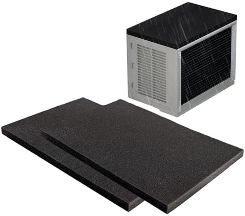 Klimaanlagen Tropfenschutz-Kissen,Zubehör Für Klimageräte | Magnetisch Verstellbare Schale Mit Schallschutz Für Außenkühlung Und Schlafzimmerklimatisierung
