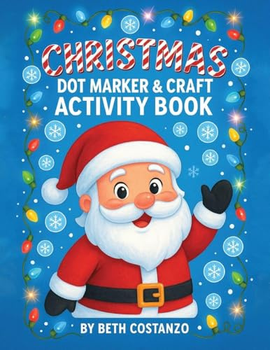 Christmas Dot Marker & Craft Activity Book
