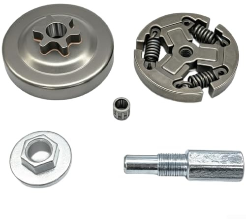 Kit d'outils de démontage d'embrayage de tronçonneuse pour modèle 355 CS400 - Séparateur de volant d'inertie - Entretien du moteur - Métal argenté (B)