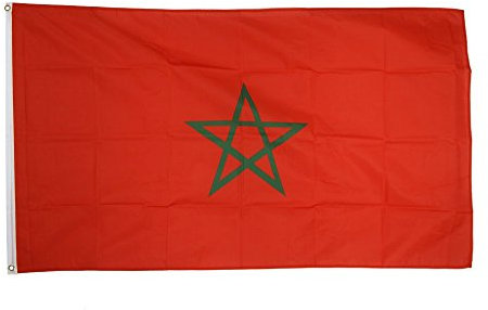Digni Bandiera Marocco - 90 x 150 cm Sticker Gratis