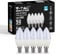 V-TAC E14 LED Candle Bulbs | 5.5W (Equivalent to 40W) Candle Light Bulbs | Edison Small Screw Light Bulb | Samsung Chip Non Dimmable E14 Candle Bulb | 4000K Day White | Pack of 5
