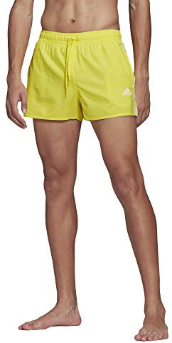 adidas Herren Swimsuit 3S CLX SH VSL, Shock Yellow, 8, FJ3370