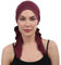 Deresina Headwear Vorgebundenes Bandana (Juwelenbesetzte Maulbeere)