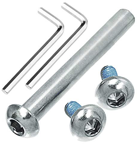 OTFAITP M8 Schrauben für 2-3-4-Rad Kid Scoote Ersatz Micro Mini Faltbarer Tretroller Kinder Roller Achsen Reparatur (65)