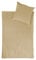 jilda-tex Bio-Bettwäsche Stone-Washed Renforce Lissabon 100% Bio-Baumwolle Knitterlook Stehsaum Bügelfrei Uni Leinen-Optik Bügelfrei Made in Green (Creme, 200 x 200 cm)