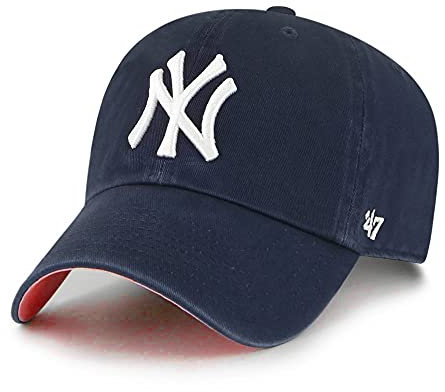 '47 MLB New York Yankees Ball Park Clean Up Verstellbare Mütze Erwachsene Einheitsgröße - - Einheitsgröße