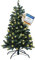 Xenotec Premium Weihnachtsbaum 120cm – helles Licht – künstlicher Weihnachtsbaum – mit 118 LEDs – unechter Tannenbaum - PE-Weihnachtsbaum