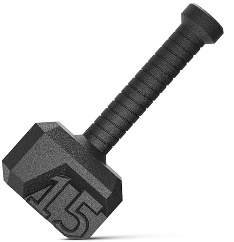 Tribe WOD Hammer Kettlebell 7-31kg / 15-70lb - Cross-Trainingsgeräte für Muskelaufbau, Cardio Fitness, Gewichte für Frauen & Männer