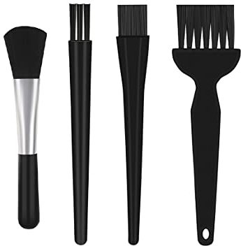 KOMUNJ 5 unidades de cepillos antiestáticos para teclados de ordenador, cepillo de limpieza multiusos, cepillo antiestático, cepillo de limpieza para teclados de ordenador portátil