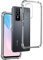 REY Cover in Gel TPU Anti-Shock per Vivo Y76 - Y76s 5G - Vivo Y74s, Morbido Silicone Custodie Protettivo Case, Anti-Scratch, Protettiva Sottile Back Cover