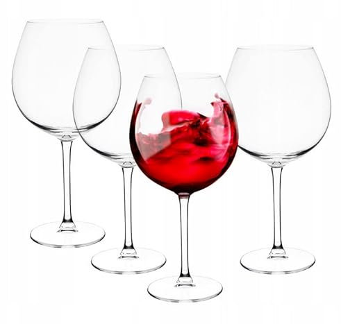 Altom Design Lot de 4 verres à vin rouge XXL 720 ml