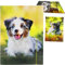 alles-meine.de GmbH XXL A3 - Zeichenmappe/Sammelmappe Motivwahl Hund - Ordner - 44 cm - Mappe für Hefte Zeitschriften Zeichnungen - Gummizugmappe/Kinder Erwachsene Mädc..