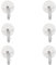 Gancho Adhesivo, 6 Piezas Ganchos Adhesivos Para Pared, Gancho de Toalla, Gancho Multiusos, para Baño, Cocina, Pared, Puerta