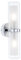 Paulmann 71077 Wandleuchte Selection Bathroom Luena IP44 E14 230V max. 2x20W dimmbar Chrom, Glas Badleuchte zweiflammige Badleuchte - ohne Leuchtmittel