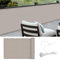 COOL AREA Balkon Sichtschutz 90x400cm Balkonverkleidung UV-Schutz PES Balkonabdeckung wetterfester mit Kabelbinder,Schutz vor neugierigen Blicken,Taupe