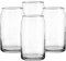 Rwedkd Drinking Glasses 4-Piece Glass Tumbler Set in Tin Shape, 16 oz Beer Can Glass, Coffee Cups, Glass Cups, Cocktail Glasses, Whiskey
