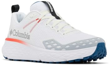 Columbia Men's Konos TRS, Low Rise Trekking and Hiking Shoes, White/Poppy Red, 12