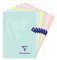 Calligraphe Clairefontaine Mimesys PASTEL 308686Cpack 10 Notizbücher, geheftet, A5, 14,8 x 21 cm, 96 Seiten, liniert, weißes Papier, 90 g, Umschlag aus Polypropylen, blickdicht, zufällige Farbauswahl