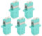 CAXUSD 15 Pcs Fiber Connectors Optical Audio Cable Extender Fiber Optic Coupler Fiber Optic Adapter To Adapter Female to Female Cable Connectors Fibers Optic Connectors Lc Connector