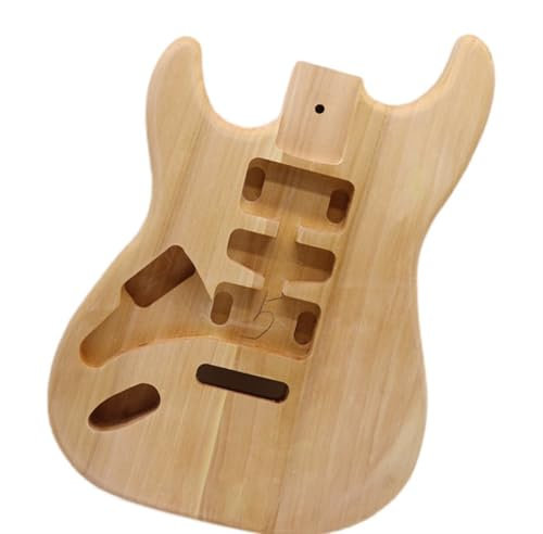 Pappel Körper Massivholz 3-4 Stück Linkshänder E-gitarre Körper Modifikation Montage DIY E-gitarre Zubehör