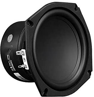 1 altavoz de subwoofer de 5.25 pulgadas y 35 W, 4 ohmios/8 ohmios o woofer, columna de graves para teatro de sonido en casa, bricolaje