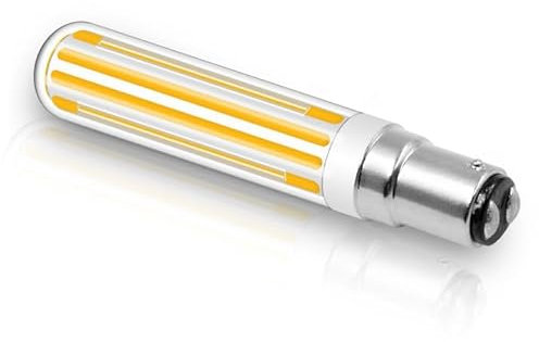 B15D LED 10W Dimmbar Ersetzt für Osram Halolux Ceram 75W-100W, Warmweiß 2700K B15D LED Glühbirnen 1000LM für Schlafzimmer Wohnzimmer AC 220V, 1 Stück