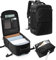 kibachev Sac à Dos sous Vide Sac a Dos Voyage Cabine Avion Ryanair 40x20x25 avec Sac de Compression sous Vide & Pompe Manuelle, Sac a Dos Valise 40x30x20, Sac à Dos Ordi Portable Imperméable Noir