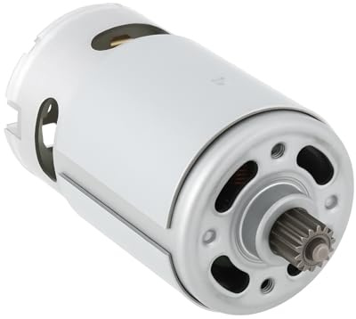 eMagTech Taladro Atornillador Inalámbrico de 12 V Y 14 Dientes Motor 629817-8 Compatible con Makita 6270D Y 6271D.
