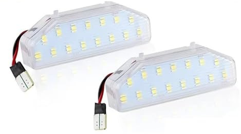 WYLWSHA Number License Plate Light For Mazda 6 For GH 2007 2008 2009 2010 2011 2012 Car LED License Plate Light Number Lamp Canbus White 2PCS