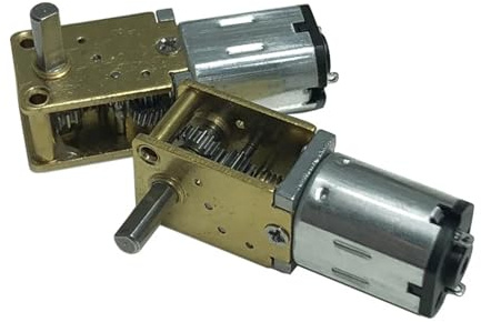 Micro moteur à engrenages DC 3V 6V 12V, 15/30/60/63/120 tr/min, moteur réducteur électrique à basse vitesse(3V 17RPM)