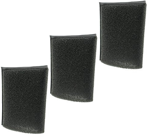 SPARES2GO Foam Filter compatible with Karcher Vacuum Cleaner (Pack of 3)