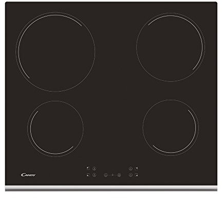 Candy CH64XB integrierter Induktionskochfeld mit Glaskeramikkochfeld, 1200 W, 1200 W