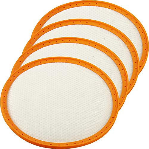 McFilter I 4 Motorschutzfilter Vormotor Filter kompatibel mit Dirt Devil Centec 2, M2288-6, M2288-7, M2288-8, M2288-9 Ersatz für 1-1-130851-00 Staubsauger I waschbar